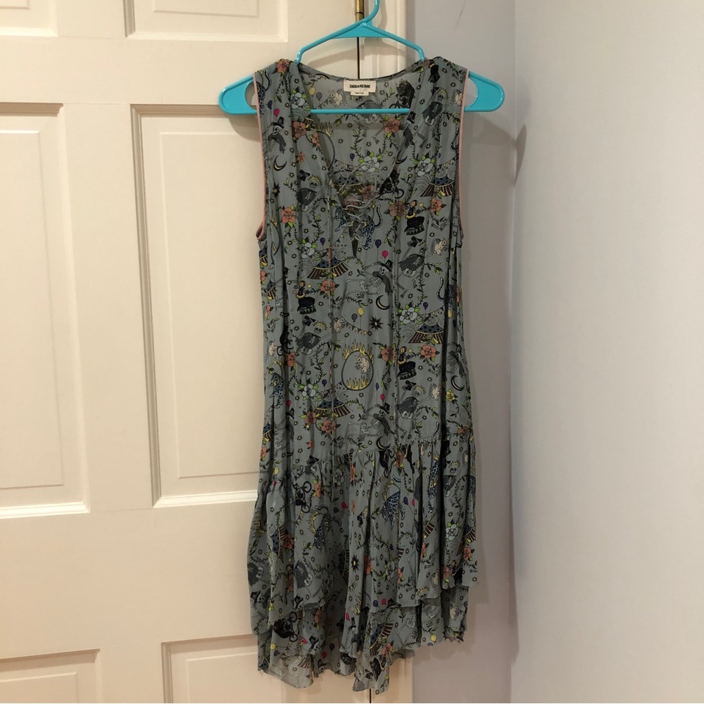 Zadig & Voltaire Multicolor Sleeveless Dress